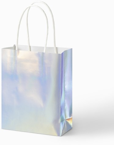 Cadeautas Folia iriserend kraft 12x15x5.5cm 10 stuks-2