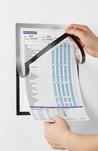 Duraframe Durable Note A4 magnetisch zilver-2