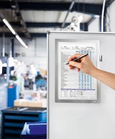 Duraframe Durable Note A4 magnetisch zilver-2