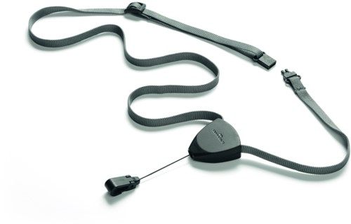 Textielkoord Durable Flex 8309 24-50cm met karabijnhaak pk/10