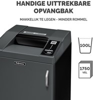 Papiervernietiger Fellowes Fortishred 3250SMC-4