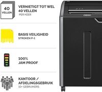 Papiervernietiger Fellowes Powershred 485I -2