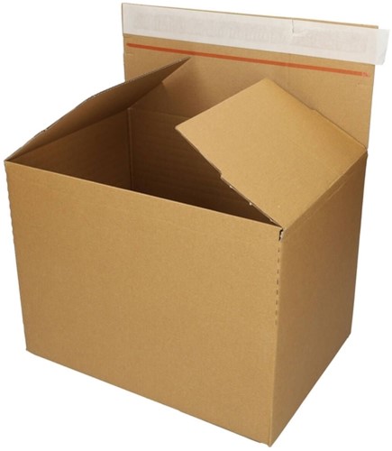 Quickbox IEZZY verstelbare hoogte 304x216x130-220mm B-golf bruin 10st-2