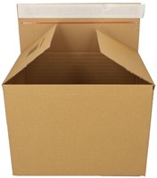 Quickbox IEZZY verstelbare hoogte 460x309x180-300mm B-golf bruin 10st