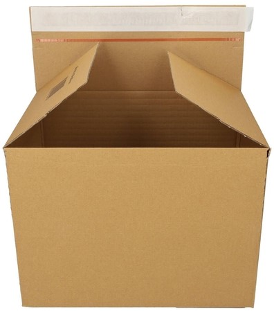 Quickbox IEZZY verstelbare hoogte 460x309x180-300mm B-golf bruin 10st