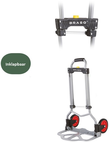 Steekwagen BRASQ opvouwbaar HT60 incl. bagagespin 60Kg-3