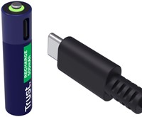 Batterij Trust USB-C oplaadbaar AAA pk/2-2