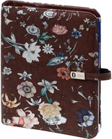 Organizer Kalpa A5 inclusief agenda 2025-2026 7dagen/2pagina's bloemenzee bruin-2