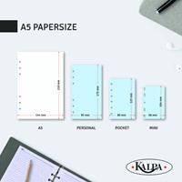 Organizer Kalpa A5 inclusief agenda 2025-2026 7dagen/2pagina's croco zwart-3