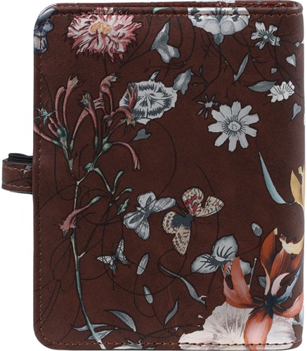 Organizer Kalpa Pocket inclusief agenda 2026-2027 7dagen/2pagina's bloemenzee bruin-3