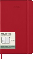 Agenda 2026 Moleskine 12M Planner Weekly 7dagen/1pagina large hc scarlet red-4