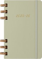 Agenda 2025/2026 Moleskine 12M Academic Weekly 7d/1p Myrtle large kiwi