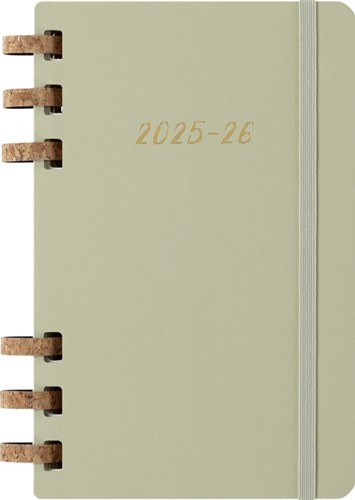 Agenda 2025/2026 Moleskine 12M Academic Weekly 7d/1p Myrtle large kiwi