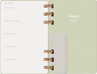 Agenda 2025/2026 Moleskine 12M Academic Weekly 7d/1p Myrtle large kiwi-5