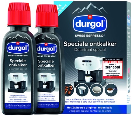 Ontkalker Durgol swiss espresso 2x125 ml