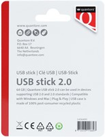 USB-stick Quantore 64GB 2.0 zwart-2