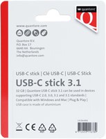 USB stick 3.1 Quantore USB-C 32GB zilver-2
