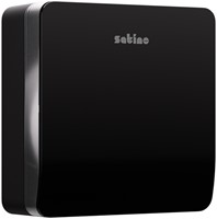 Toiletpapierdispenser Satino JT2 Hyginity jumbo L zwart 333407