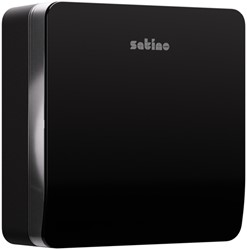 Toiletpapierdispenser Satino JT2 Hyginity jumbo L zwart 333407