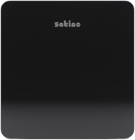 Toiletpapierdispenser Satino JT2 Hyginity jumbo L zwart 333407-2