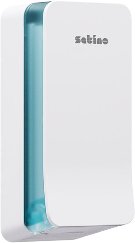 Toiletpapierdispenser Satino BT1 Hyginity gevouwen wit 333424