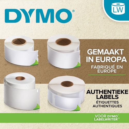 Etiket Dymo LabelWriter multifunctioneel 19x51mm 24 rollen á 500 stuks wit-3
