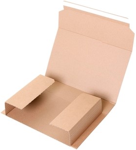 Wikkelverpakking IEZZY A4 304 x 215 x -77 mm bruin-2