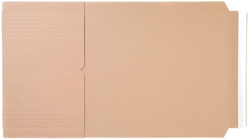 Wikkelverpakking IEZZY A4 304 x 215 x -77 mm bruin-3