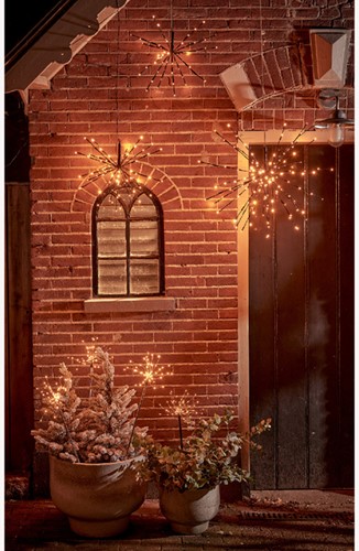 Kerstverlichting Lumineo LED poolster 46cm-3