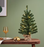 Kerstboom Everlands met LED verlichting 45cm-2