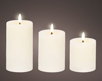 Kaarsenset LED Lumineo warm-wit 3 stuks-3