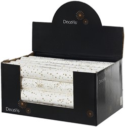 Tafelloper Decoris polyster 200x35cm 3 dessins assorti