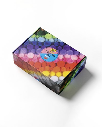 Pompons Folia 200 gram assorti-2