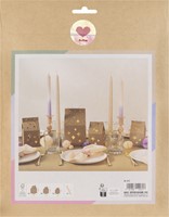 Giftbox Folia Star kraft set à 6 stuks-3