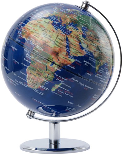 Globe Troika 20cm blauw-groen