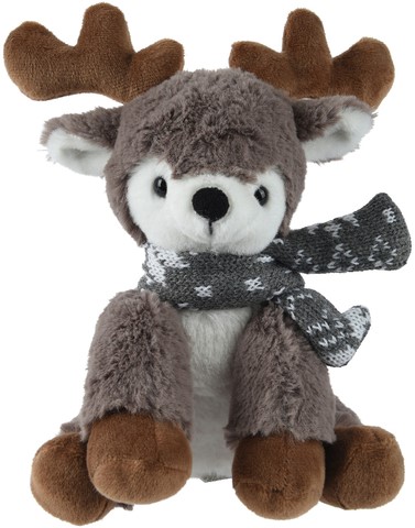 Knuffel hert Decoris 17cm