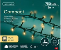 Kerstverlichting Lumineo LED 1600cm