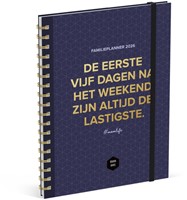 Familieagenda 2026 Lannoo 180x240 Mama Baas 7dagen/2pagina's