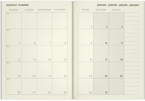 Agenda 2026 Lannoo 110x150 Gradient 7dagen/2pagina's-2