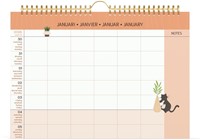 Familiekalender 2026 Lannoo 310x220 Cats 7dagen/1pagina-2