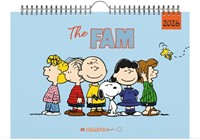 Familiekalender 2026 Lannoo 310x220 Peanuts 7dagen/1pagina