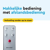 Torenventilator BRASQ F500 H79cm zwart-6