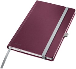 Notitieboek Leitz Style A5 lijn rood