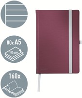 Notitieboek Leitz Style A5 lijn rood-2