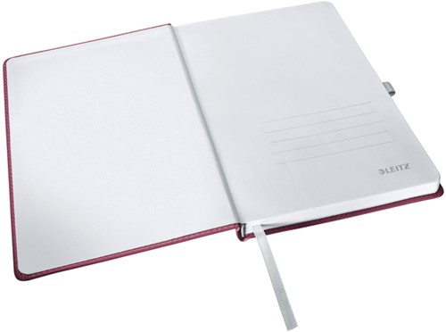 Notitieboek Leitz Style A5 lijn rood-3