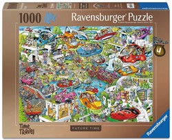 Puzzel Ravensburger Ray's comic Future Time 1000 stukjes