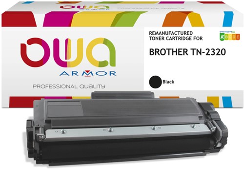 Toner OWA  alternatief tbv Brother TN-2320 zwart 