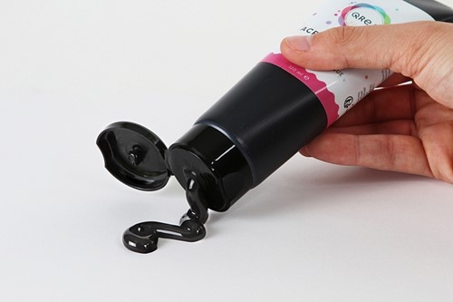 Acrylverf Qrea 120 ml zwart-3