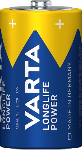 Batterij Varta Longlife Power D pk/2-2