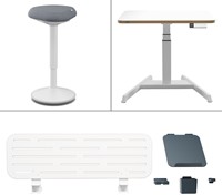 Ergo Elektrische thuiswerkplek set Leitz pakket 2